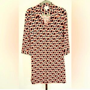 Julie Brown Retro Print Dress